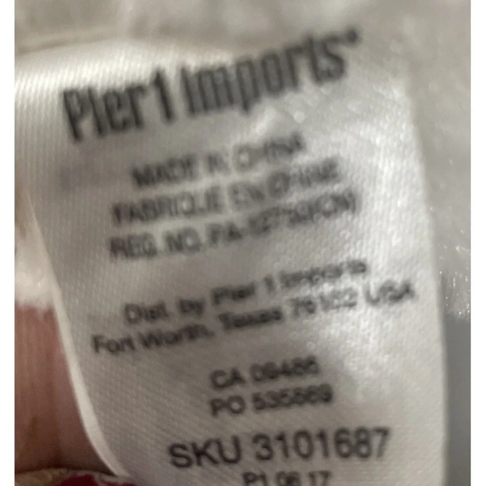 Pier One Imports‎ White Owl Plushie